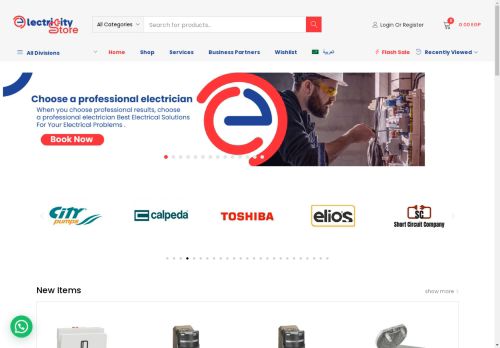 electricity-store.com capture - 2025-04-23 23:35:53