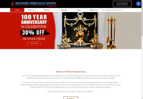 wilshirefireplace.com capture - 2025-04-24 05:23:20