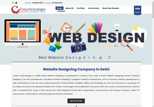 chahartechnologies.com capture - 2025-04-24 08:53:18