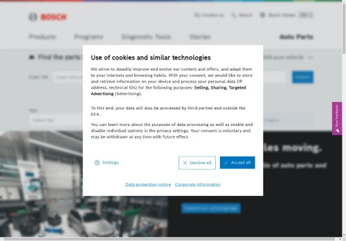 Bosch Auto Parts capture - 2025-04-24 09:20:17