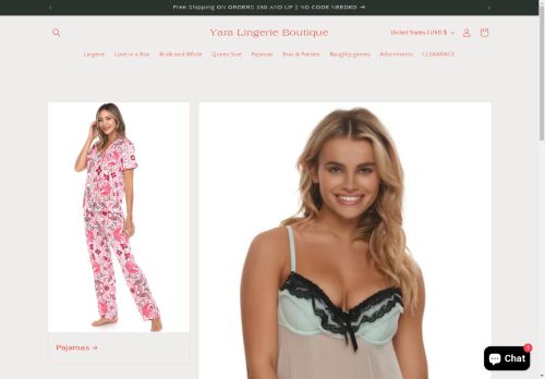Yara Lingerie Boutique capture - 2025-04-24 09:28:52