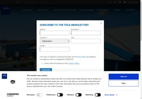 TEXA UK capture - 2025-04-24 09:34:23