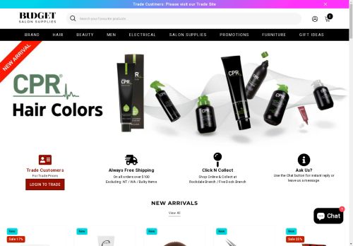 Budget Salon Supplies capture - 2025-04-24 09:36:32