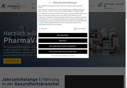 PharmaVital GmbH capture - 2025-04-24 09:38:41