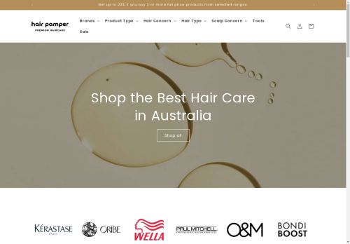 Hair Pamper Australia capture - 2025-04-24 09:46:23
