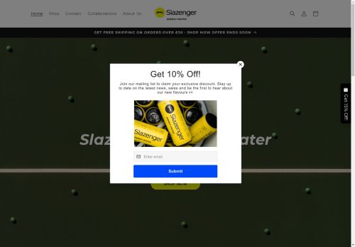 Slazenger Energy Water capture - 2025-04-24 09:47:25