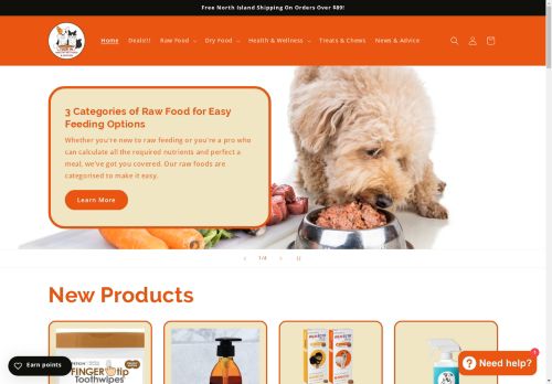 Tuck In Healthy Pet Food & Animal Natural Health Supplies capture - 2025-04-24 09:48:14