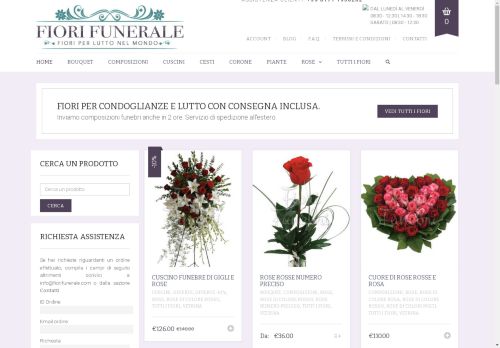 fiorifunerale.com capture - 2025-04-24 10:05:38