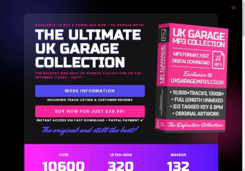 ukgaragemp3s.co.uk capture - 2025-04-24 10:11:57
