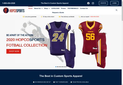 hopcosports.com capture - 2025-04-24 11:08:32