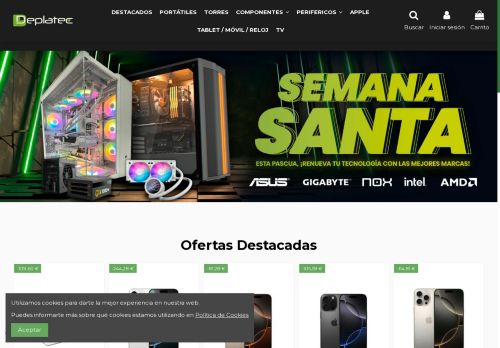 deplatec.com capture - 2025-04-24 12:29:46