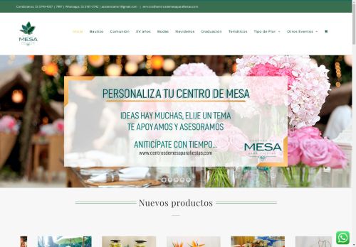centrosdemesaparafiestas.com capture - 2025-04-24 14:46:02