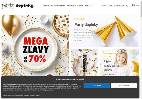 partydoplnky.sk capture - 2025-04-24 16:17:43