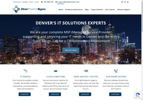 onepointsync.com capture - 2025-04-24 16:41:02