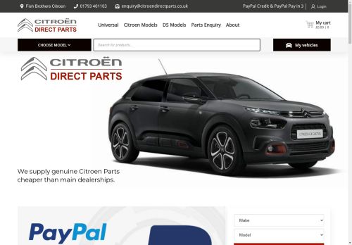 citroendirectparts.co.uk capture - 2025-04-24 17:30:58