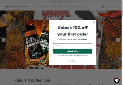 gilleysfoods.com capture - 2025-04-24 19:14:37