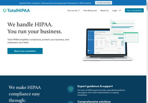totalhipaa.com capture - 2025-04-24 19:44:06