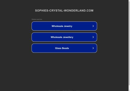sophies-crystal-wonderland.com capture - 2025-04-24 20:14:35