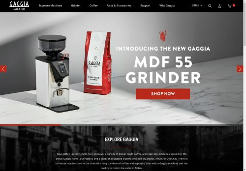 gaggia-usa.com capture - 2025-04-25 00:13:12