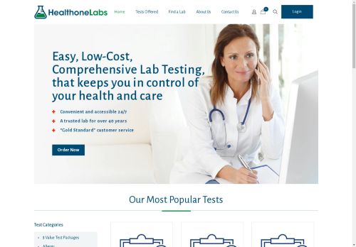 healthonelabs.com capture - 2025-04-25 02:21:27
