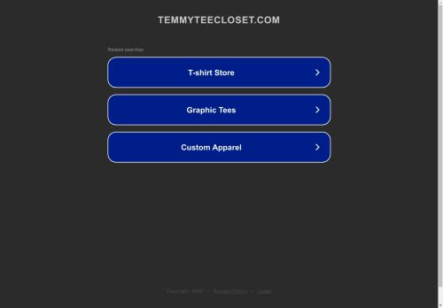 temmyteecloset.com capture - 2025-04-25 04:24:50