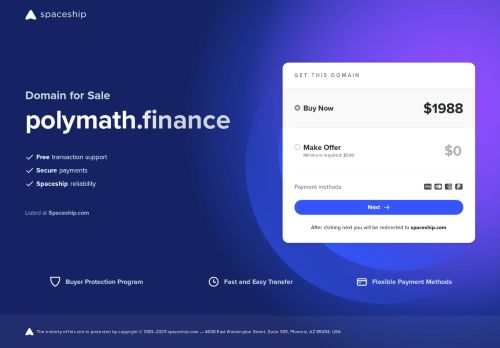 PolyMath Finance capture - 2025-04-25 05:18:20