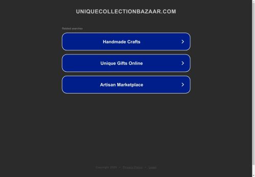 uniquecollectionbazaar.com capture - 2025-04-25 08:37:04