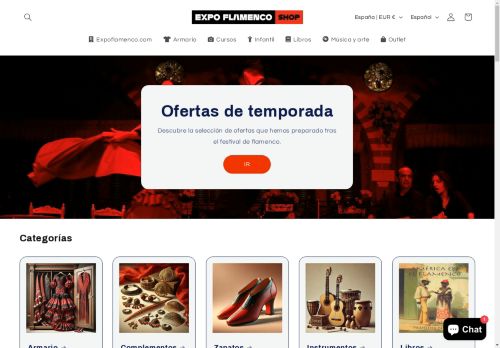 tiendaexpoflamenco.com capture - 2025-04-25 09:07:04