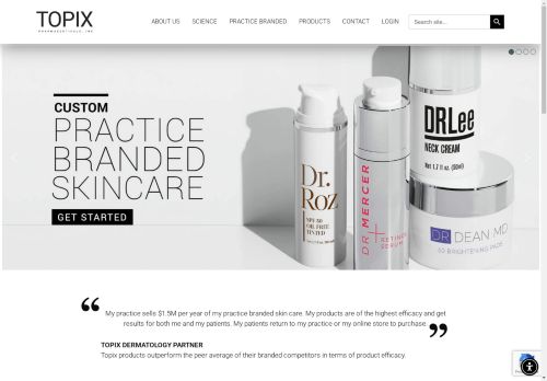 Topix Pharma capture - 2025-04-25 09:10:13