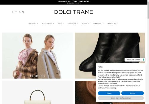 dolcitrame.store capture - 2025-04-25 09:27:39