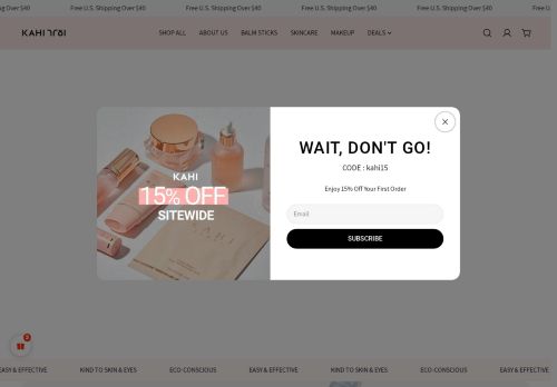 kahicosmetics.com capture - 2025-04-25 09:35:13