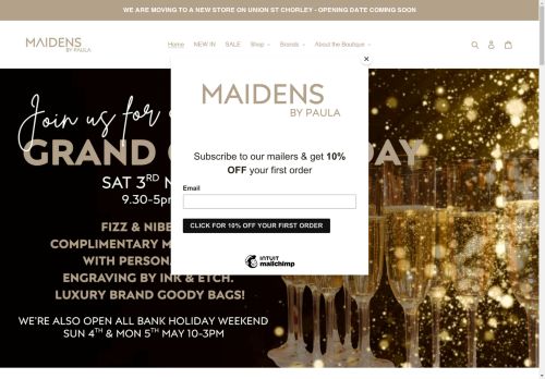 maidensladieswear.co.uk capture - 2025-04-25 13:57:36