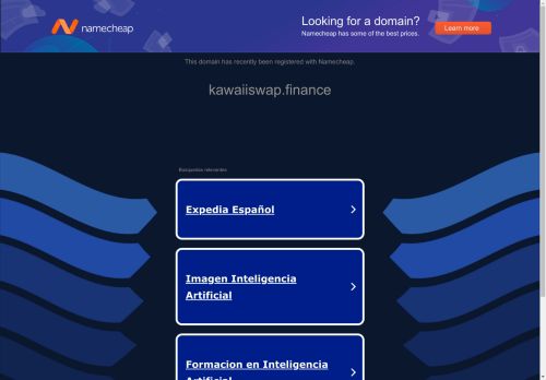 KawaiiSwap Finance capture - 2025-04-25 18:12:49
