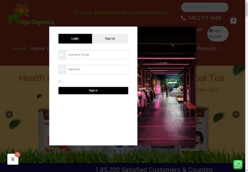 tejaorganics.com capture - 2025-04-25 19:04:27