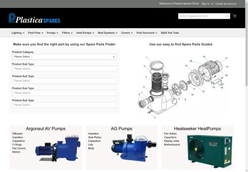 plasticaspares.co.uk capture - 2025-04-25 20:40:47