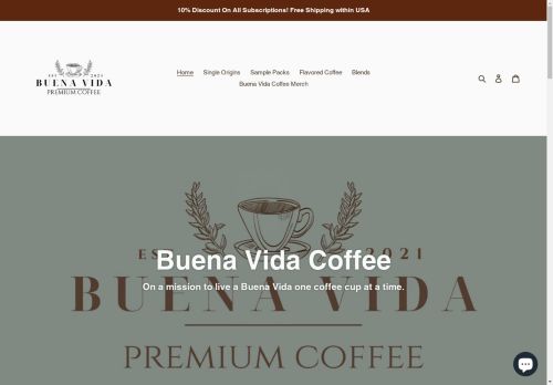 buenavidacoffee.store capture - 2025-04-25 20:58:17