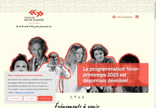 maisondesartsdelaparole.com capture - 2025-04-25 21:43:25
