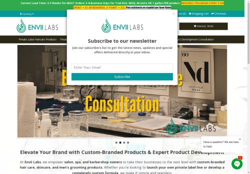 enviihaircare.com capture - 2025-04-26 00:24:05