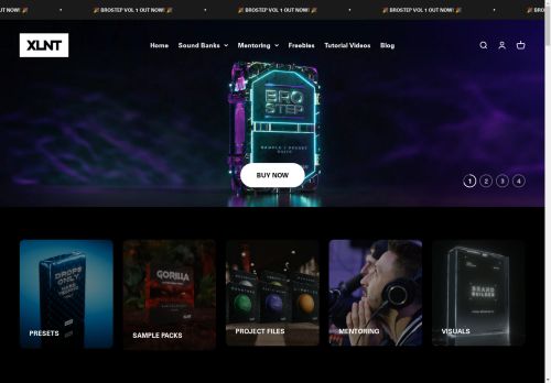 xlntsound.com capture - 2025-04-26 02:32:38