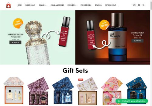 perfumeskuwait.com capture - 2025-04-26 02:41:40