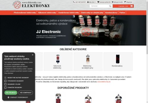 elektronky.com capture - 2025-04-26 11:54:11
