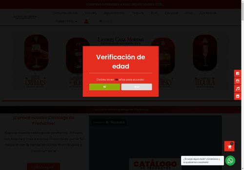 licorescasamoreno.com capture - 2025-04-26 12:58:18