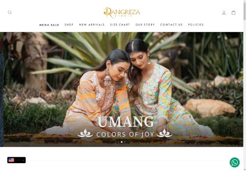 rangrezaethnic.com capture - 2025-04-26 13:55:19