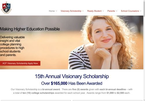 americancollegefoundation.org capture - 2025-04-26 15:29:09