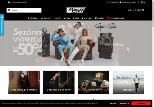 sportshouse.sk capture - 2025-04-26 18:16:02