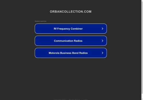 orbancollection.com capture - 2025-04-26 19:41:28