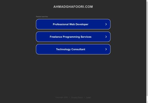ahmadghafoori.com capture - 2025-04-26 19:54:47