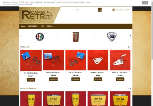 ricambiretro.com capture - 2025-04-26 20:38:43