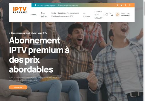 iptvexclusif.com capture - 2025-04-27 01:39:12