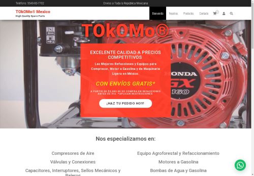 tokomomexico.com capture - 2025-04-27 02:53:54
